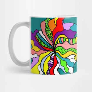 Bright Abstract Floral 7 Mug